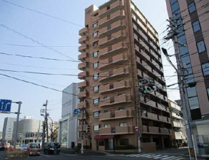 広島市西区西観音町、マンションの外観画像です