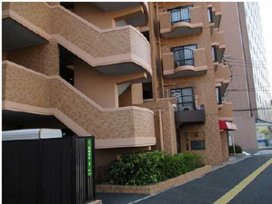 広島市西区西観音町、マンションの画像です