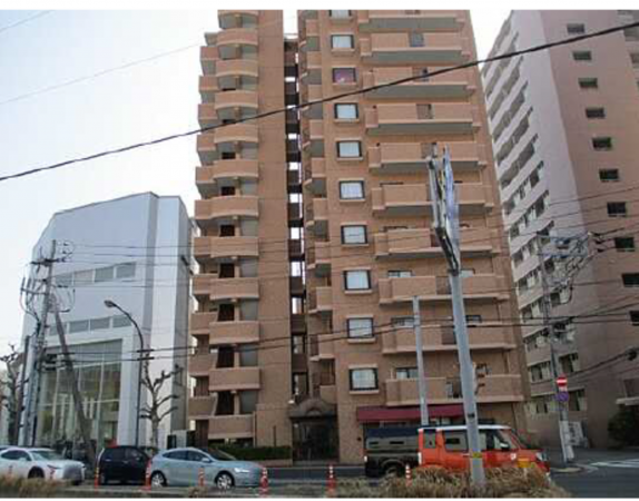 広島市西区西観音町、マンションの外観画像です