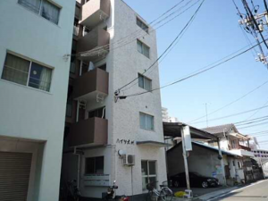 広島市南区大州、収益物件/マンションの外観画像です