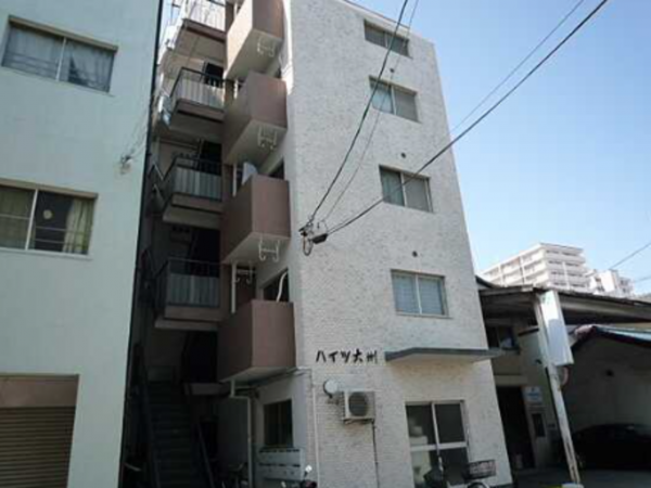 広島市南区大州、収益物件/マンションの外観画像です