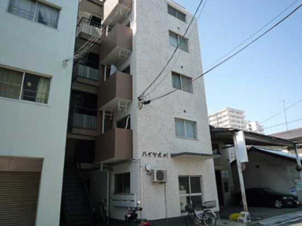 広島市南区大州、収益物件/マンションの外観画像です