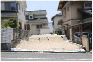 広島市西区己斐大迫、土地の画像です