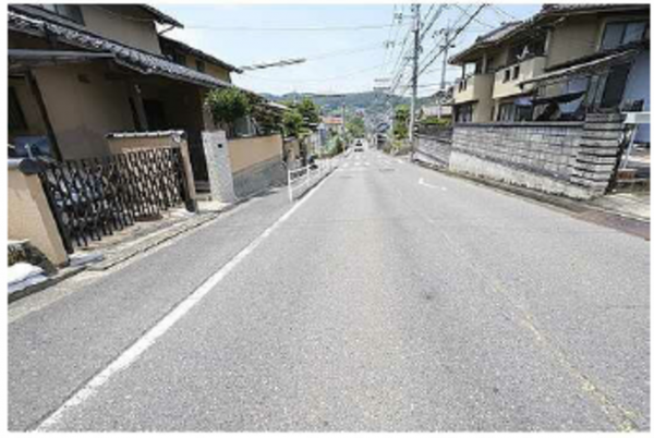 広島市西区己斐大迫、土地の画像です