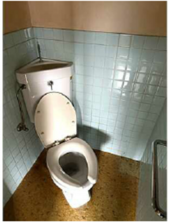 呉市焼山東、マンションのトイレ画像です