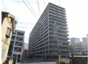 広島市東区光町、マンションの外観画像です