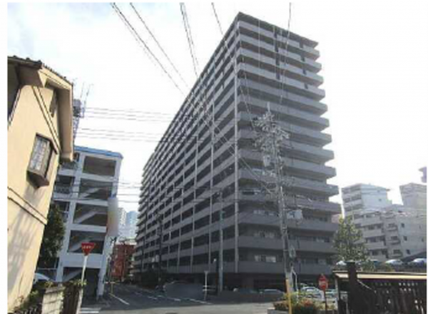 広島市東区光町、マンションの外観画像です