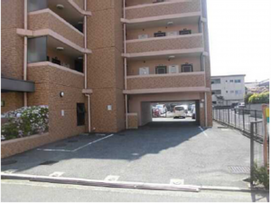 広島市西区南観音、マンションの外観画像です