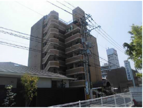 広島市西区南観音、マンションの外観画像です