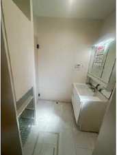 広島市西区井口台、新築一戸建ての洗面画像です