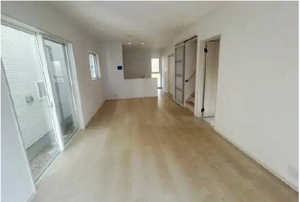 広島市西区井口台、新築一戸建ての居間画像です