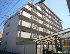 広島市南区上東雲町、マンションの外観画像です