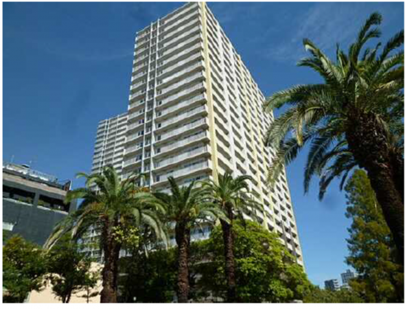 広島市中区東千田町、マンションの外観画像です