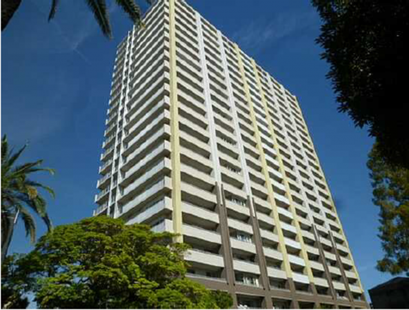 広島市中区東千田町、マンションの外観画像です