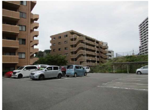 広島市西区古江上、マンションの外観画像です