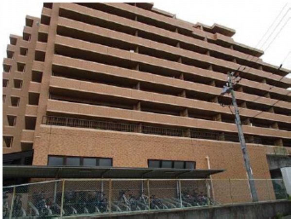 広島市西区古江上、マンションの外観画像です