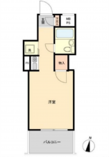 広島市西区三篠町、マンションの間取り画像です