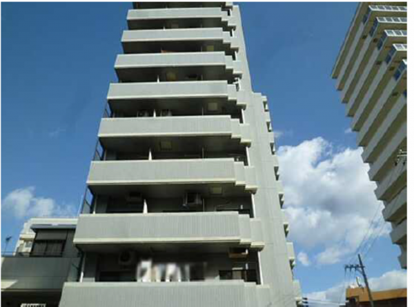 広島市西区三篠町、マンションの外観画像です