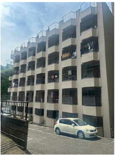 広島市東区牛田新町、マンションの外観画像です