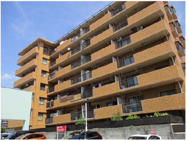 広島市西区己斐本町、マンションの外観画像です