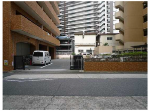 広島市南区宇品海岸、マンションの画像です