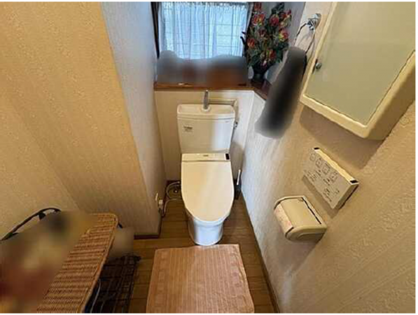 広島市西区草津梅が台、中古一戸建てのトイレ画像です