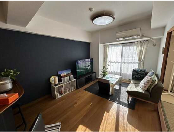 広島市西区古江上、マンションの居間画像です