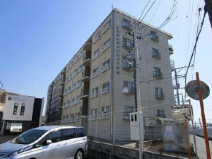 広島市東区矢賀、マンションの外観画像です