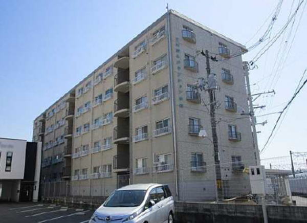 広島市東区矢賀、マンションの外観画像です