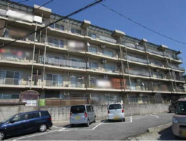 広島市東区矢賀、マンションの外観画像です