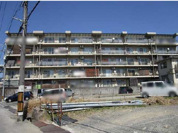 広島市東区矢賀、マンションの外観画像です