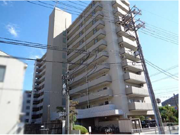 呉市広本町、マンションの外観画像です