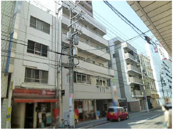 広島市中区八丁堀、マンションの外観画像です