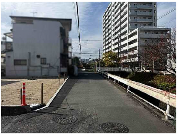 広島市東区牛田南、土地の画像です