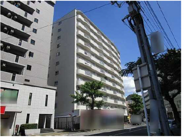 広島市東区光町、マンションの外観画像です