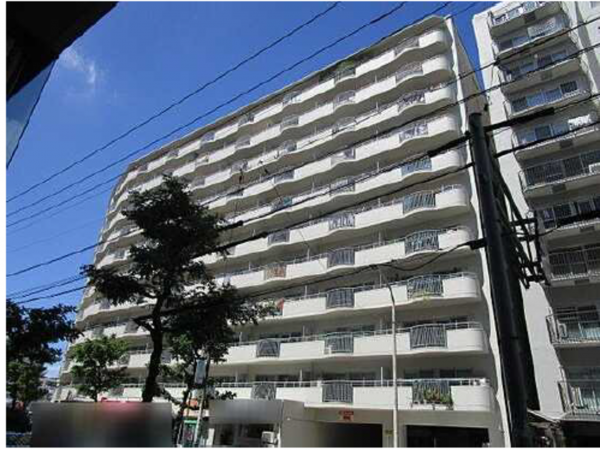 広島市東区光町、マンションの外観画像です