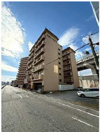 広島市南区大州、マンションの外観画像です