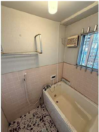 広島市南区大州、マンションの風呂画像です