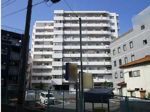 広島市東区二葉の里、マンションの外観画像です