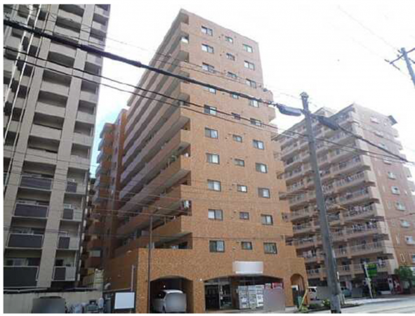 広島市南区宇品海岸、マンションの外観画像です