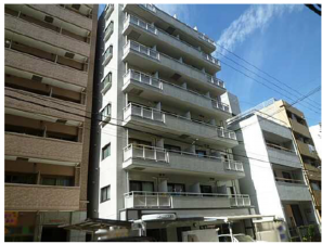 広島市中区東平塚町、収益物件/マンションの外観画像です