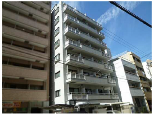 広島市中区東平塚町、収益物件/マンションの外観画像です