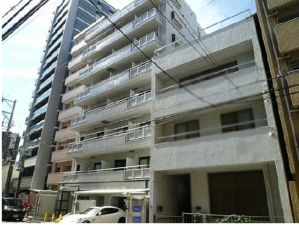 広島市中区東平塚町、収益物件/マンションの外観画像です