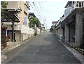 広島市南区丹那町、土地の画像です