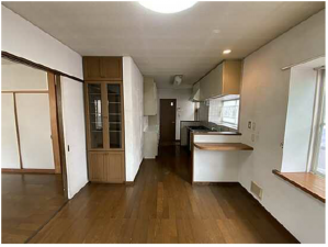 広島市南区丹那町、中古一戸建ての居間画像です