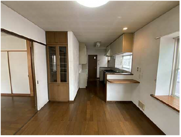 広島市南区丹那町、中古一戸建ての居間画像です