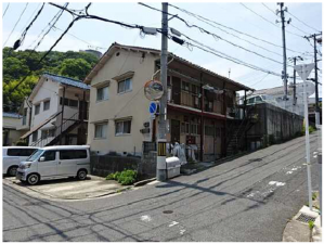 広島市南区本浦町、収益物件/アパートの外観画像です