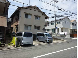 広島市南区本浦町、収益物件/アパートの外観画像です