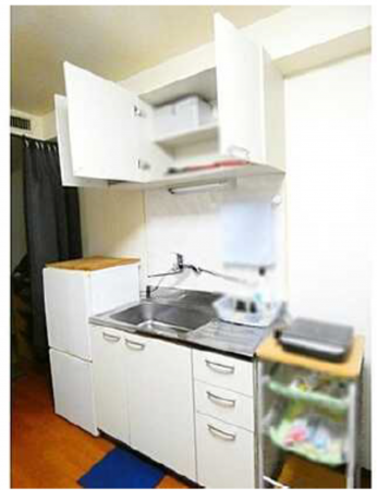 広島市中区十日市町、マンションのキッチン画像です