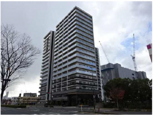 広島市南区宇品東、マンションの外観画像です